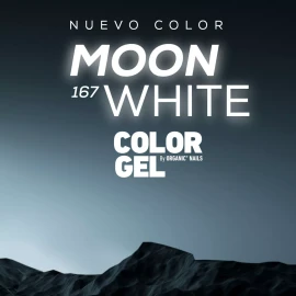 Organic Nails Color Gel Esmalte Para Uñas Organic Nails Moon White 7.5ml