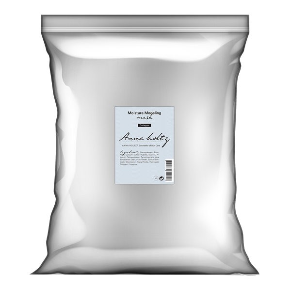 Anna Holtz modeling pack 2000ml dermatology delivered collagen charcoal vitamin