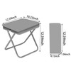 Amugret Folding Chair, Folding Camping Stool, Portable Folding Stool, Suitable