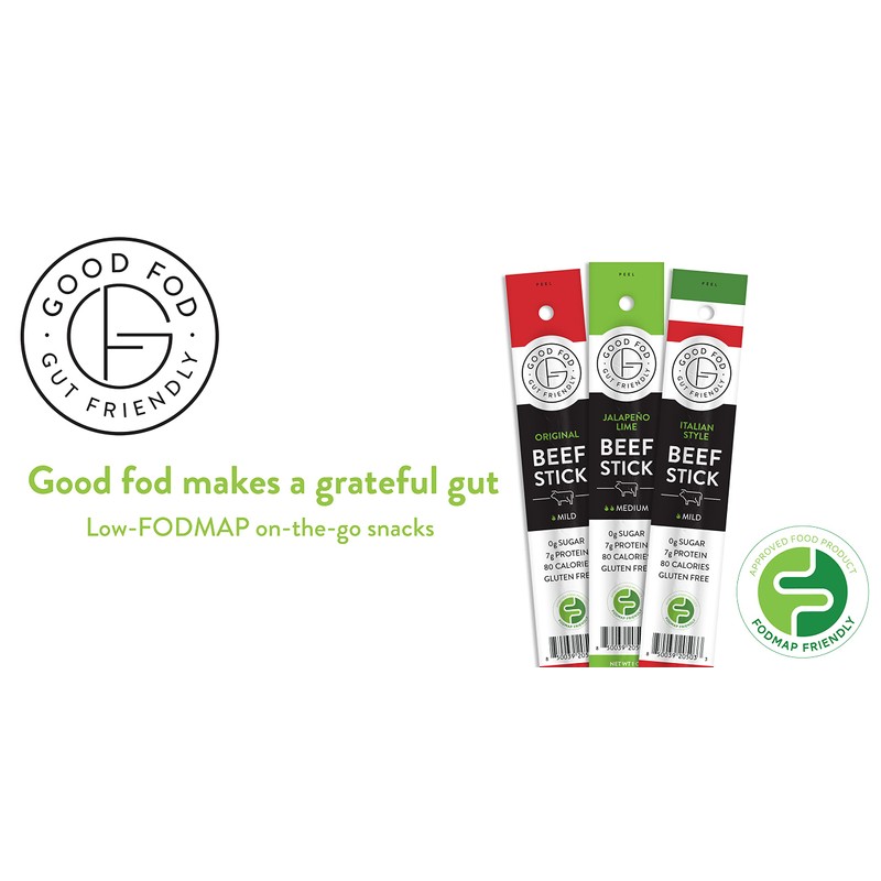Good Fod Foods Original Meat Sticks – Low FODMAP Snacks