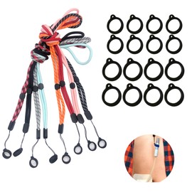 Wzttdm 8 Pcs Peritoneal Dialysis Transfer Set Holder, Peritoneal Dialysis Accessories, PD Catheter Dialysis Holder Accessories with 24 Pcs (3 Size) Silicone Rings