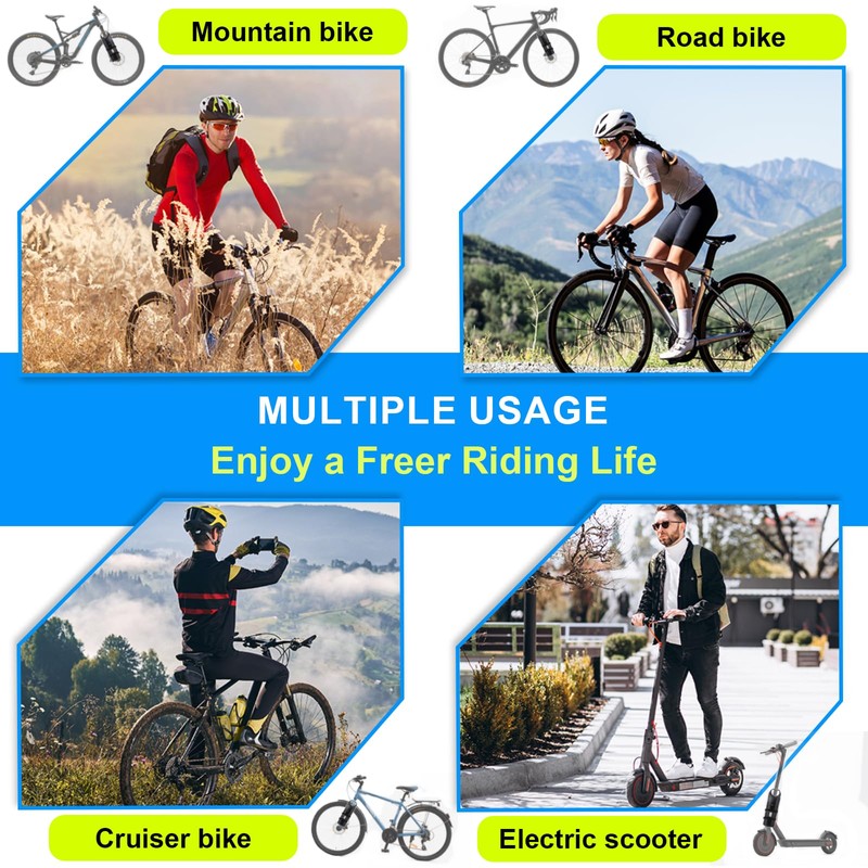 Desing Wish 2PCS 8L Bike Front Fork Bag Waterproof Bike
