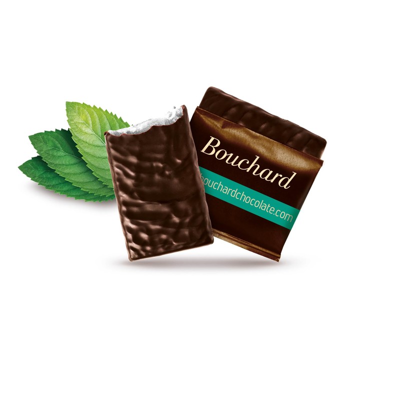 Bouchard Dark Chocolate Mint Thins (72% Cacao) 5.3 OZ (.3