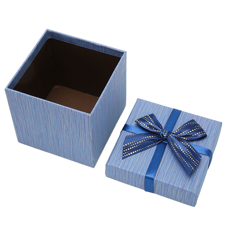 4Pcs Gift Box with Lids 3.9x3.7x3.9in Gift Wrapping Boxes for