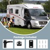 Dirvcp Replacement Kit for RV Screen Door Lock - Heavy-Duty