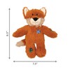 KONG Wild Knots Fox Dog Toys (2 Pack) – Soft