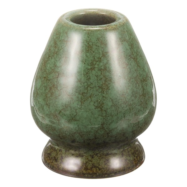 sourcing map Ceramic Chasen Stand 70mm Matcha Whisk Holder Teas