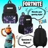 Fortnite School Backpack for Boys Black Large A4 Multicompartment Rucksack