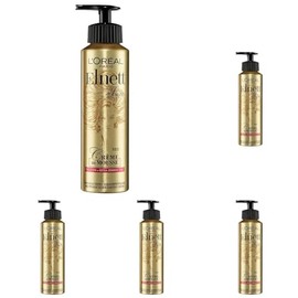 L'Oréal Paris Elnett Schaumfestiger für Volumen und extra starken Halt, Hitzeschutz & Styling, Crème de Mousse, 1 x 200 ml (Packung mit 5)
