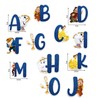 Seyal® Bauty & The Beast A-Z Alphabet Wall Sticker