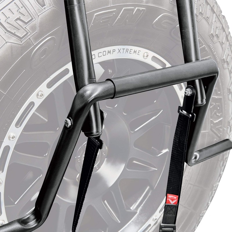 Allen Sports Deluxe 2-Bike Spare Tire Mounted Carrier, Model 322DN