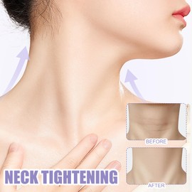 7Pcs Squalane Collagen Neck Mask Double Chin Lifting Mask Set Include 2 V-Face Masks Anti-Wrinkle Patches, Hydrating and Firming Skin,Girls’ Birthday Gifts, Mother’S Day Gifts