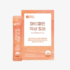 Craftsmanship Everyday Liquid iron for pregnant women, non-heme iron, children's iron, hemoglobin, My Fine 30 sachets, 1 piece / 임산부 액상철분제 비헴철 어린이철분 헤모글로빈 마이파인 30포, 1개