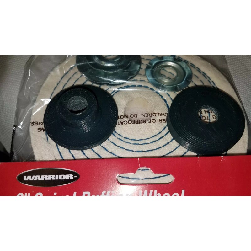 Crafted Channel Buffing Wheel Adapter Harbor Freight 1" ID to