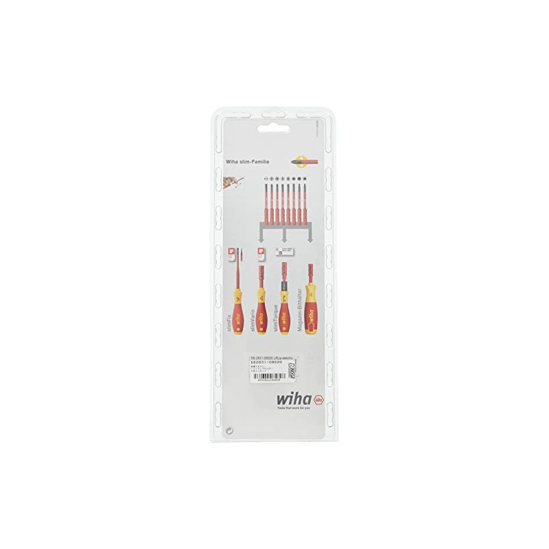 Wiha SB2831-09020 Insulated Magazine Lift Up Holder Set of 6