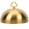TOPBATHY Stainless Steel Cover with Handle, Steak Cover for Restaurant