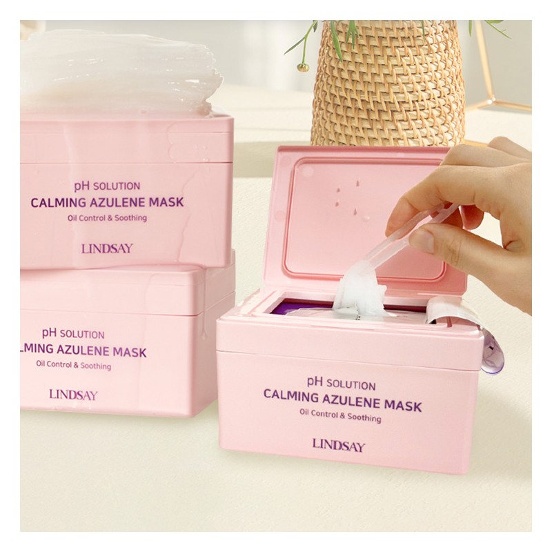LINDSAY Removable mask pack Madecassoside Hwajalmuk Mildly acidic azulene calming