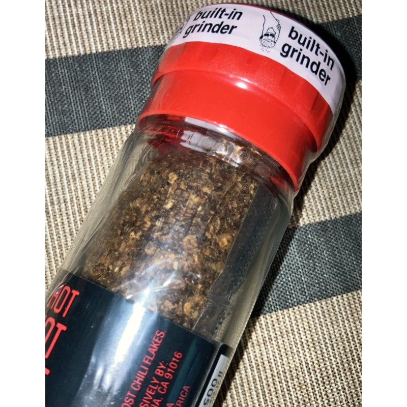 Trader Joe's Smoked Ghost Chilies Grinder Bottle Bhut Jolokia Pepper