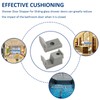 Shower Door Bumpers for Glass Doors,3-Pack