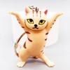 Shining crown Cat Keychain, Cute Cat Keyring, Cartoon Magical Cat