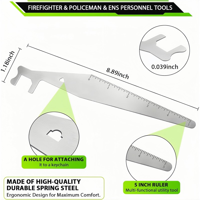 New 2025 Firefighter Tools for First Responders, Spring Steel Multitools,EMS