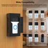 Bleu Clair Anti-Theft Video Doorbell Mount All Metal Compatible with