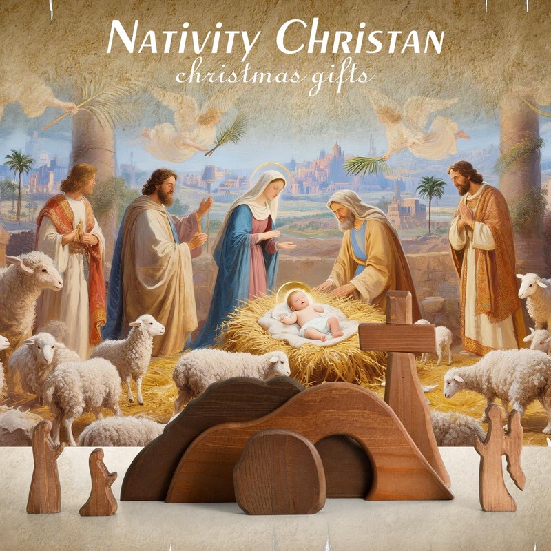 Gnodry The Empty Tomb Easter Scene, Christian Cross Decorations, Decorations