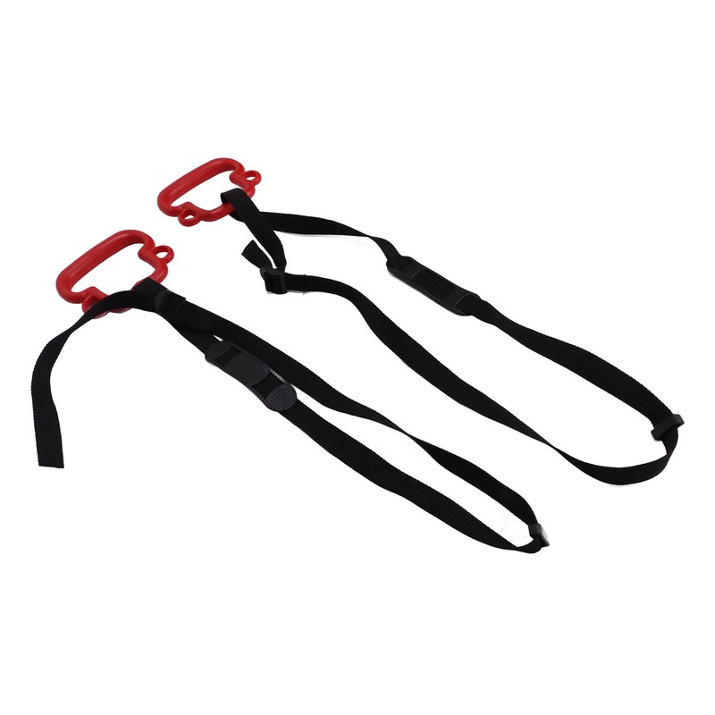 2Pcs Kids Gymnastic Rings Monkey Shape Load Bearing 150KG Ergonomic
