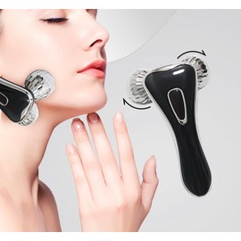 2 Pcs Assorted Beauty Facial Roller, Y-Shaped Beauty Roller, Massage Roller, Small Face Roller for Face & Body, 3D, No Charging Required, Waterproof, Microcurrent, Slight Current, T-Shaped Eye Beauty