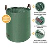ADEPTNA Reusable Heavy Duty Garden Bag Waste Rubbish Grass Sack