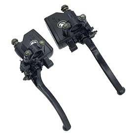 1" 25mm Left & Right Hydraulic Brake Clutch Master Cylinder Handlebar Compatible with Shadow Goldwing Magna VTX Suzuki Yamaha Road Star V-Star Kawasaki Motorcycle