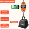 NEBYWOLD 660lb/300kg Digital Crane Scale - Compact LCD Handheld Hanging