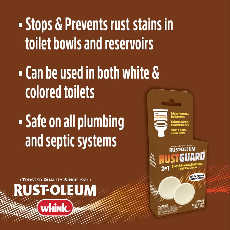 Rust-Oleum RustGuard Rust Stain Remover | Heavy-Duty Iron Stain Remover