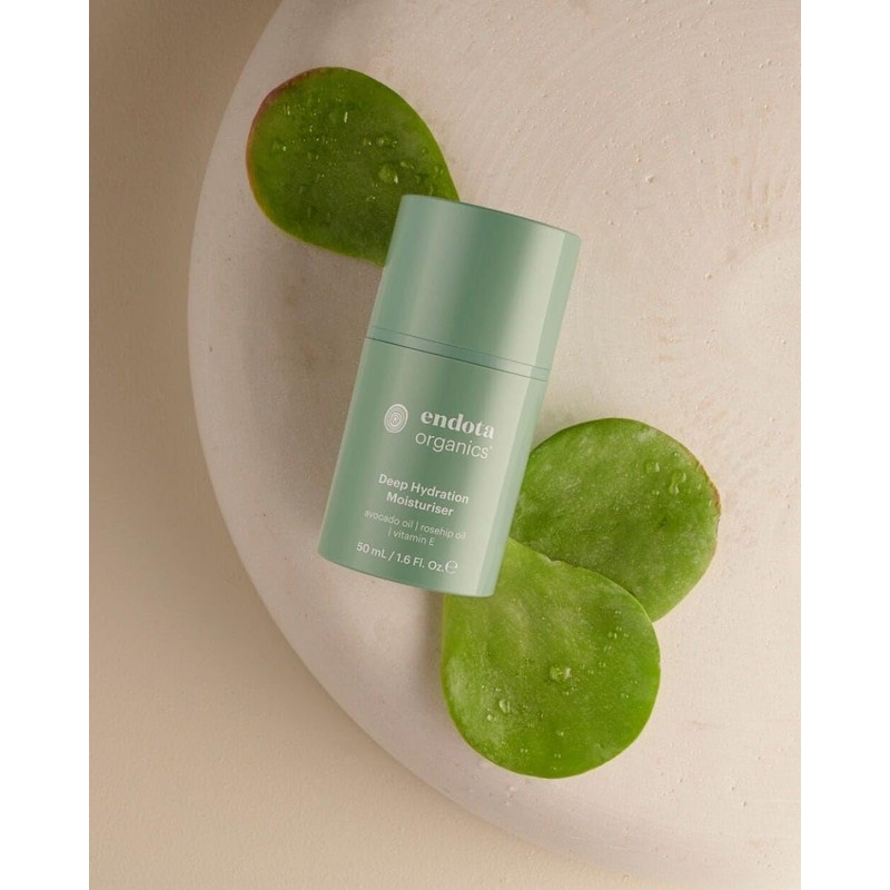 endota Organics Deep Hydration Face Moisturiser 50 ml, bursting with