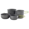 Andes Portable 3-4 Person Aluminium Camping Hiking Pot & Pan