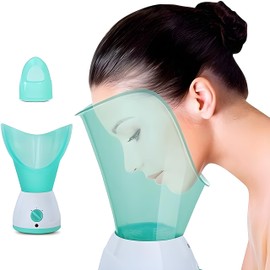 ORZEL Vaporizador Facial - Steamer Facial Spa en casa Humidificador de Limpieza Profunda, para Salon de Belleza, Cuidado de la Piel Dispositivo de Vaporización Sauna para el rostro