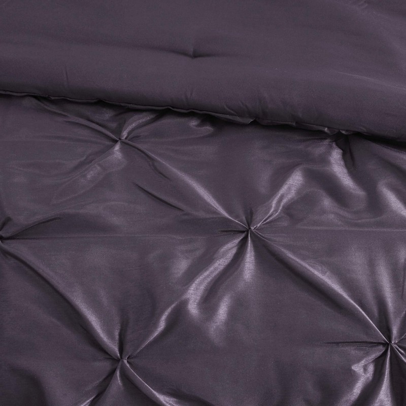 Madison Park Laurel Comforter Set Color: Plum, Size: King