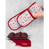 Christmas Joy 18 x 88cm Christmas Joy Double Oven Glove