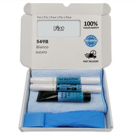 Genuine Colors Paint Pen Bianco 549B for Fiat White Ducato