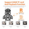 Wireless Baby Monitor 1080P Video Voice Talking Robot Shaped Long