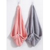 Hair Towel Wrap for Women and Men 2 Pack Bathroom
