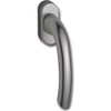 Hoppe Tokyo Window Handle with Ratchet Mechanism, Square, 7 x