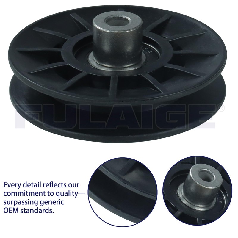 FULAIGE 2 Pack 532194326 Idler Pulley with 532194327 Idler Pulley