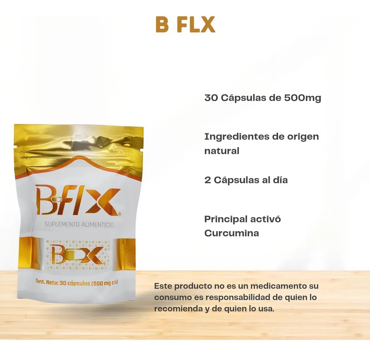 B-flx Antes Llamado B-flex 30 Caps