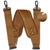 ZINZ Tracolla da 79", Cuscino Fisso Extra Spesso e Cinturino