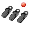 Demeras Windproof Awning Clamps Tarp Clips Snap Teeth to Shaped