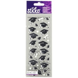 Sticko Seasonal Stickers-Graduation