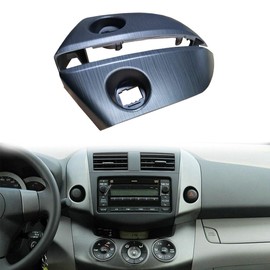 fitfoyo 1 Pair Car Instrument Cluster Finish Panel Trim for Toyota Rav4 2006 2007 2008 2009 2010 2011 2012 Plastic