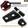 Door Hinge Cover Trim Exterior Accessories for 2007-2018 Jeep Wrangler