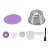 Stainless Steel Refill Coffee Capsules Reusable Coffee Filter Cup Set